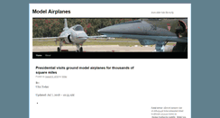 Desktop Screenshot of modelairplane.com